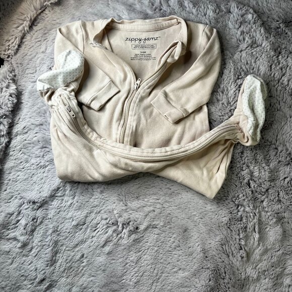 Zippyjamz 3-6 months off white - Picture 3 of 4